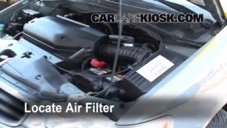 2004 Honda odyssey air filter change #2