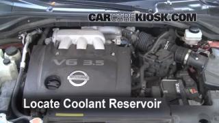 Nissan murano coolant leak #2