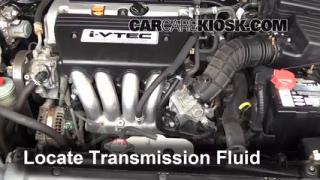 1999 Honda accord transmission fluid check #2