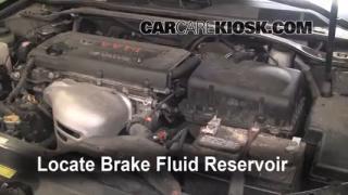 where to put brake fluid in toyota camry #5