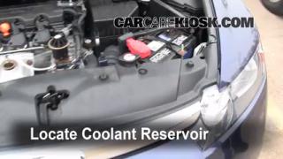 Changing coolant in honda civic