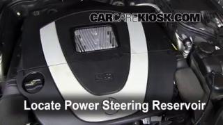 Checking power steering fluid mercedes benz #6