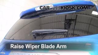 How to change rear wiper blade on 2008 toyota highlander