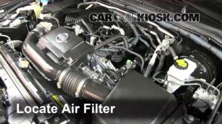 How to change in cabin air filter nissan xterra #6