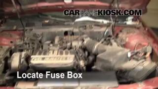 Interior Fuse Box Location: 1990-1994 Ford Tempo - 1993 Ford Tempo GL 2