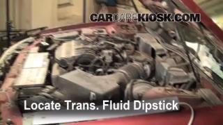 Check transmission fluid 1993 ford escort