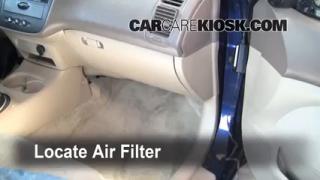 2005 Honda civic cabin air filter