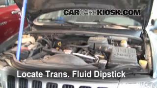 Transmission Fluid Level Check Jeep Grand Cherokee (1999-2004) - 2003 ...