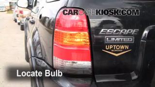 How to change a taillight on a ford escape #9