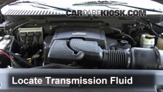2004 Ford explorer transmission fluid level check #3