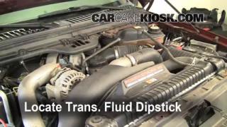 Check transmission fluid on 2002 ford explorer