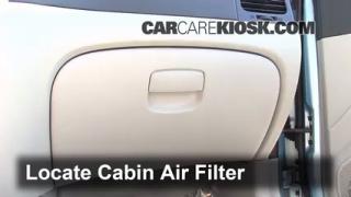 2007 Hyundai sonata cabin air filter