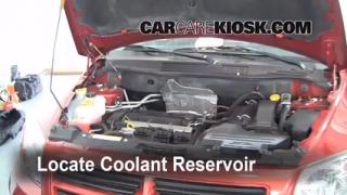 How to Add Coolant: Dodge Caliber (2007-2012) - 2008 Dodge ... 2008 caliber srt4 belt diagram 