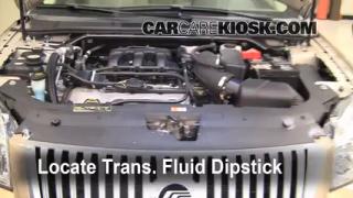 Checking transmission fluid level ford taurus #2