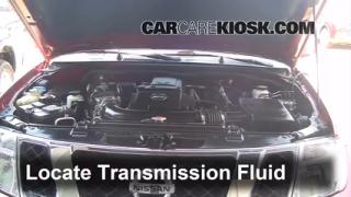 Transmission Fluid Level Check Nissan Pathfinder (2005-2012) - 2010 ...