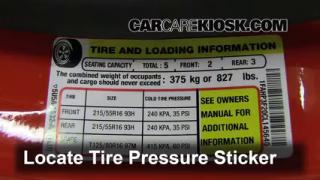 Proper tire pressure for ford focus #5